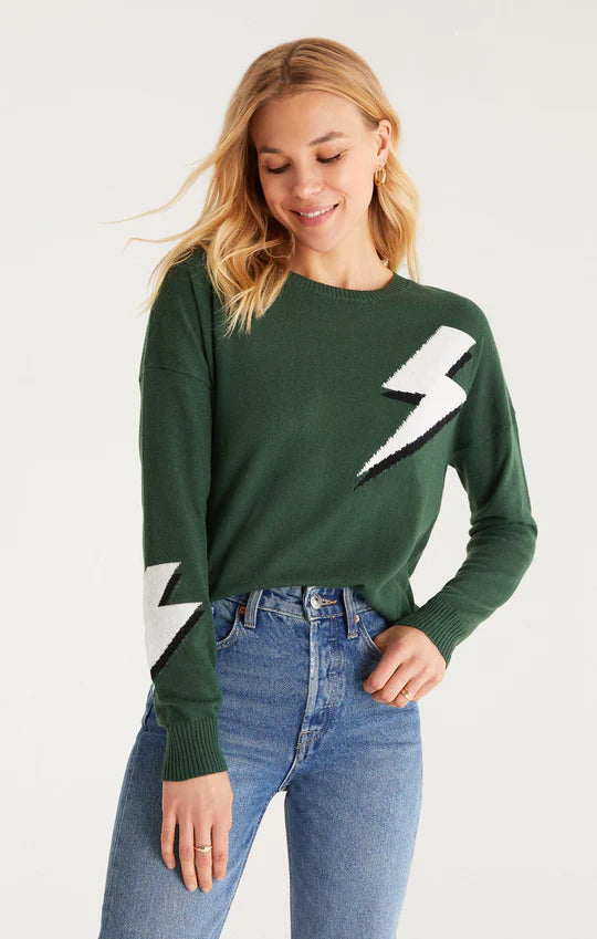 Lightning bolt sweater on sale