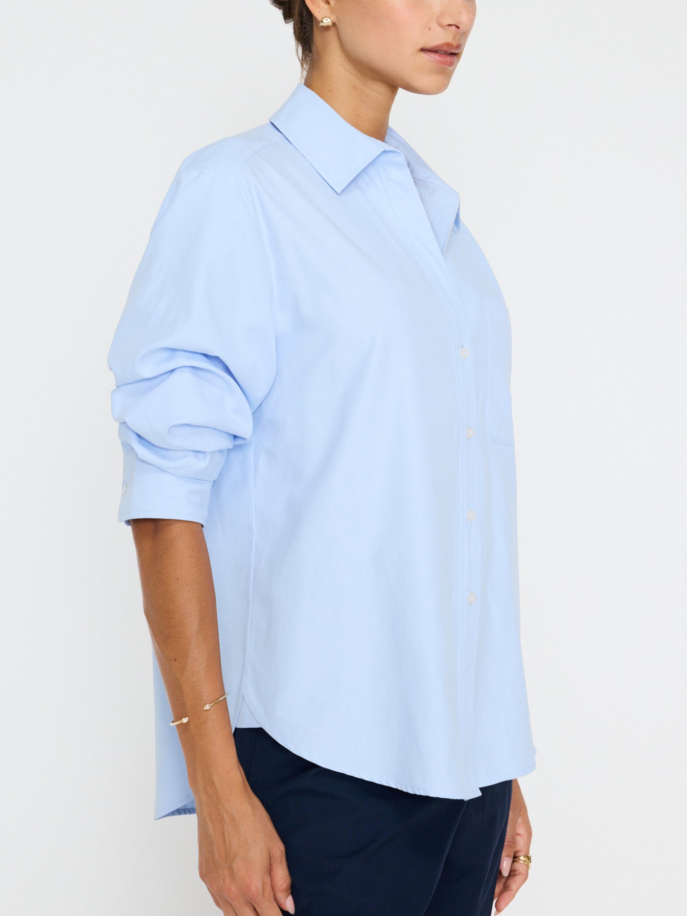 Brochu Walker Pia Shirt Oxford Blue