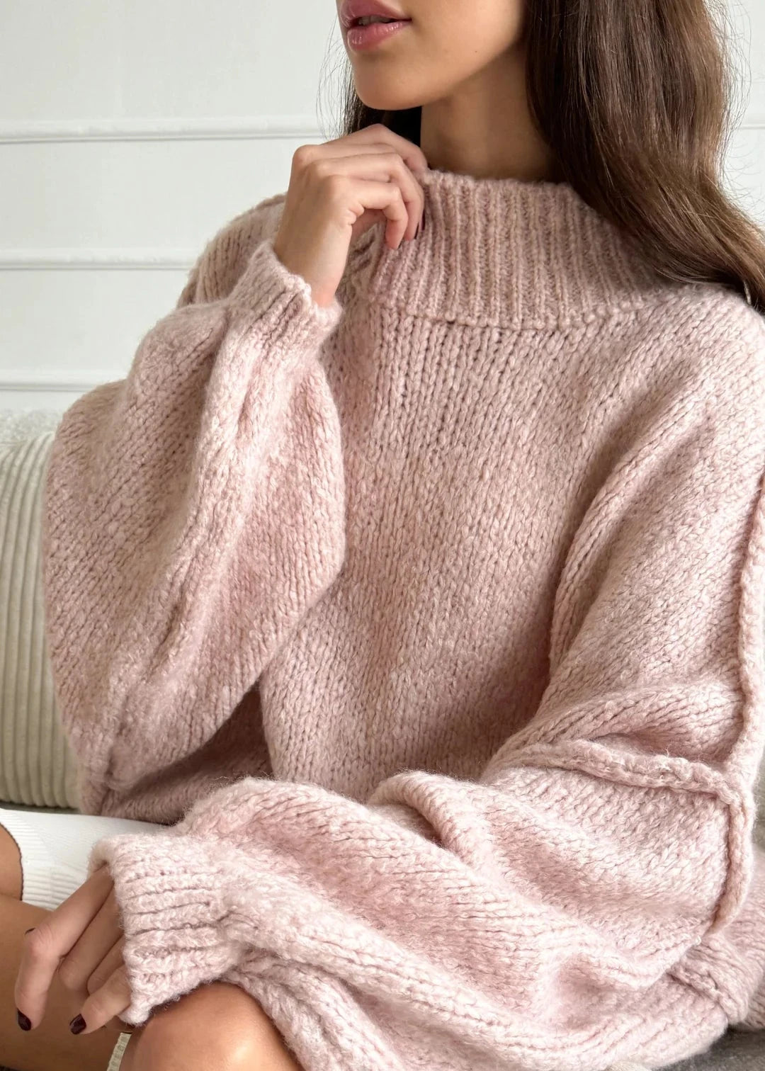 Charli Layla Sweater - Rose