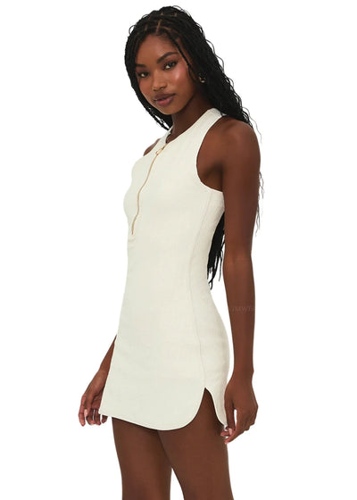 Beach Riot Matilda Dress Cream