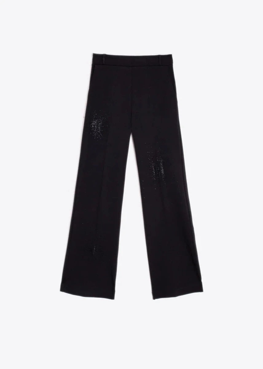 Vilagallo Martina Strass Pant Black