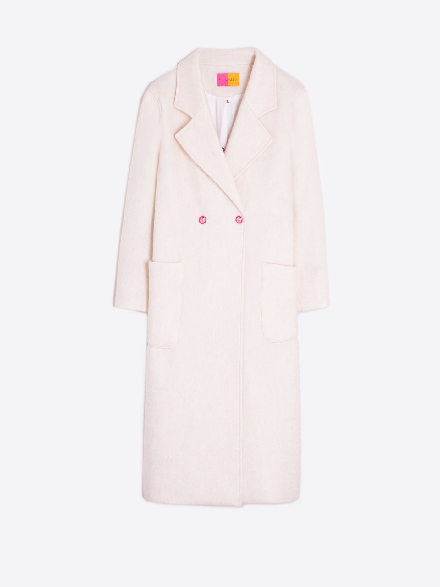 Vilagallo Eloise Coat Cream