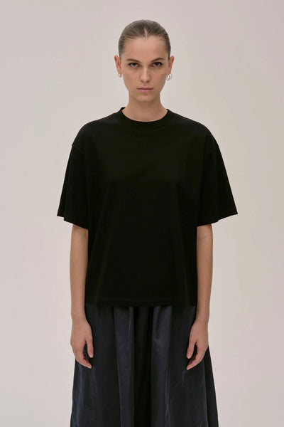 HERSKIND Larsson Oversized Tee Black