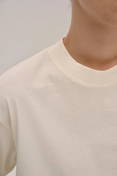 HERSKIND Larsson Oversized Tee Cream