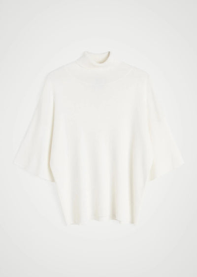 HERSKIND Brittany Knit S/S Sweater Off White