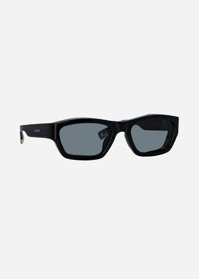 Jacquemus Meridiano Sunglasses Black/Silver