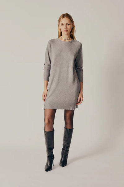 Deluc Fine Knit Tunic Grey