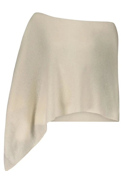 MINNIE ROSE Cashmere Ruana - Cream