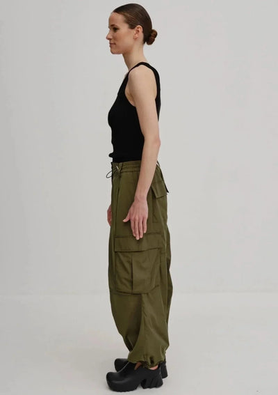 Birgitte Herskind Edwin Parachute Cargo Pants - Khaki