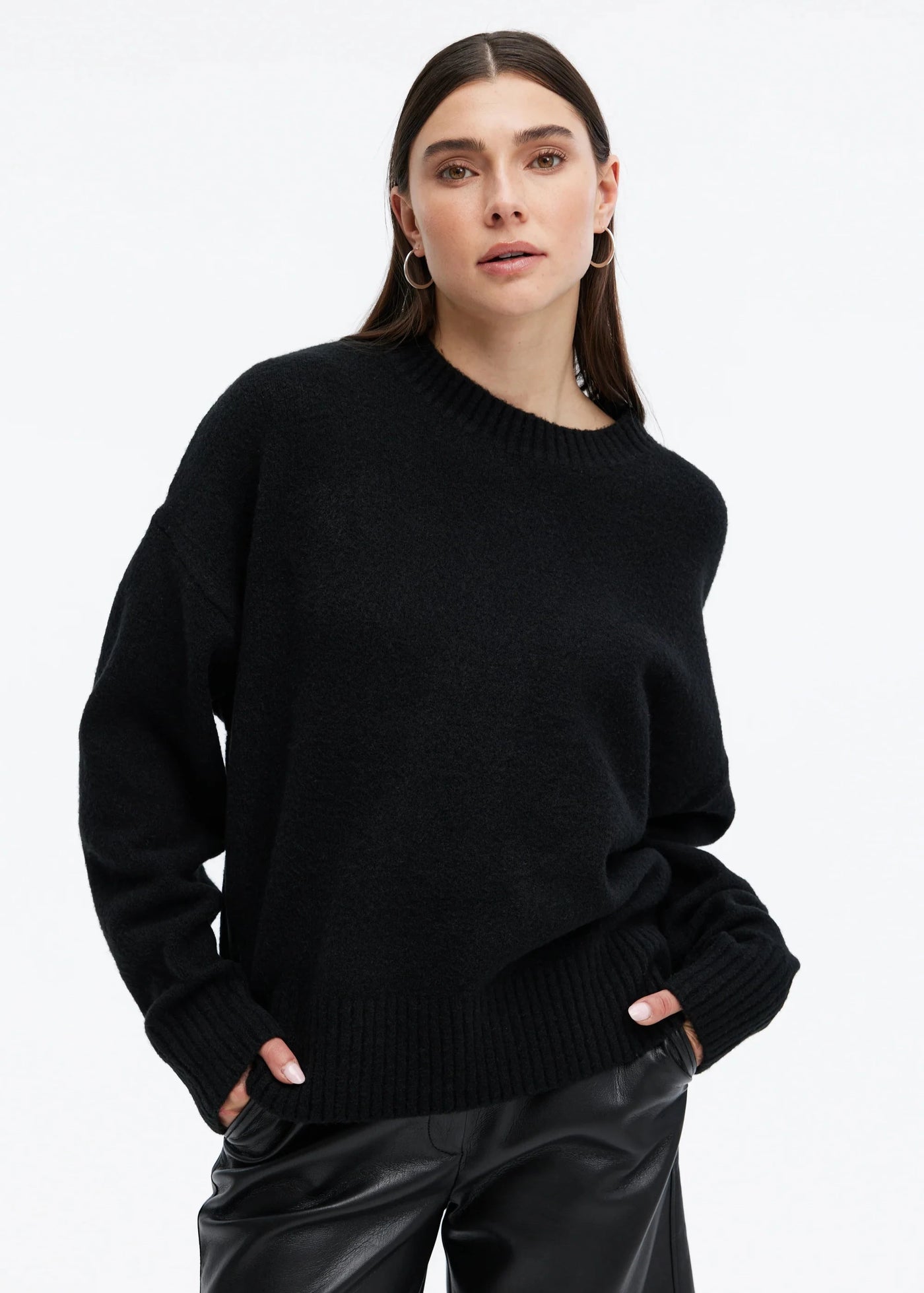 CHRLDR Sylvie Perfect Sweater Black