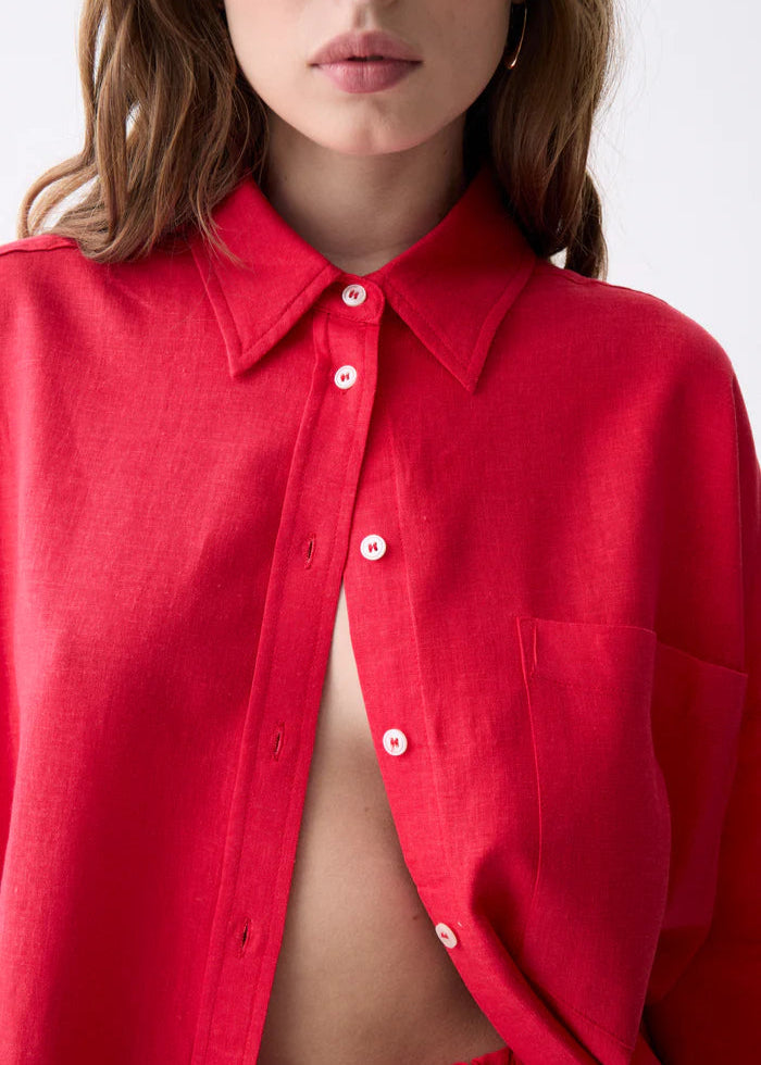 Deluc Roxa Shirt - Red