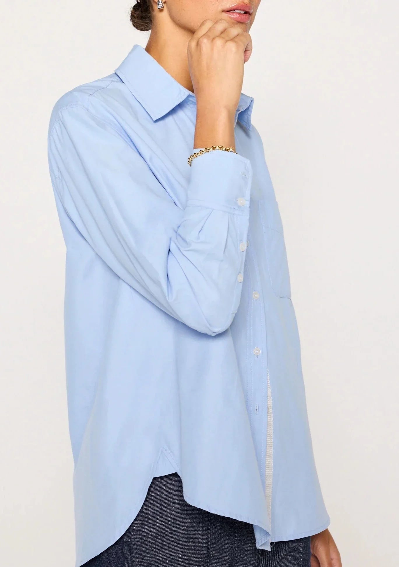 Brochu Walker Everyday Button Up Shirt - Oxford Blue