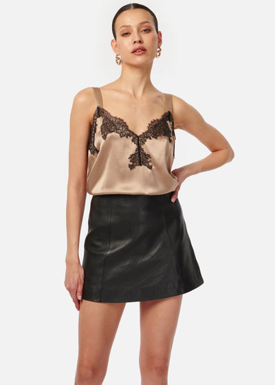 Cami Beatrice Camisole Top Champagne