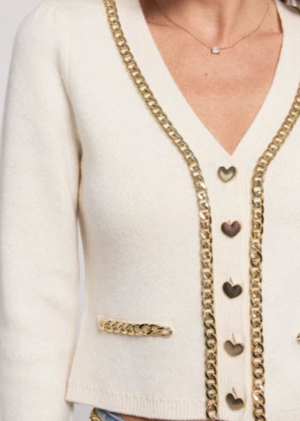 Generation Love Amor Chain Cardigan