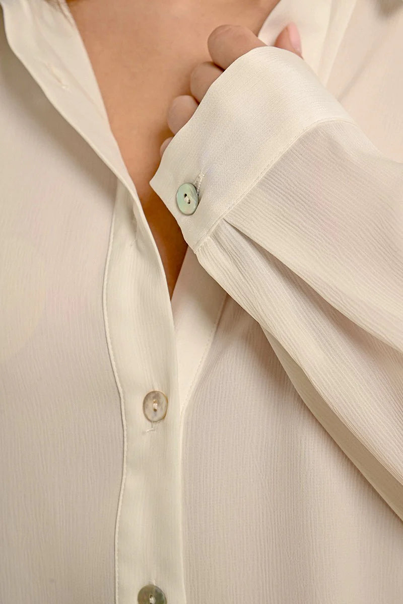 Molly Bracken Basic White Shirt