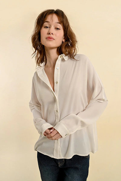 Molly Bracken Basic White Shirt