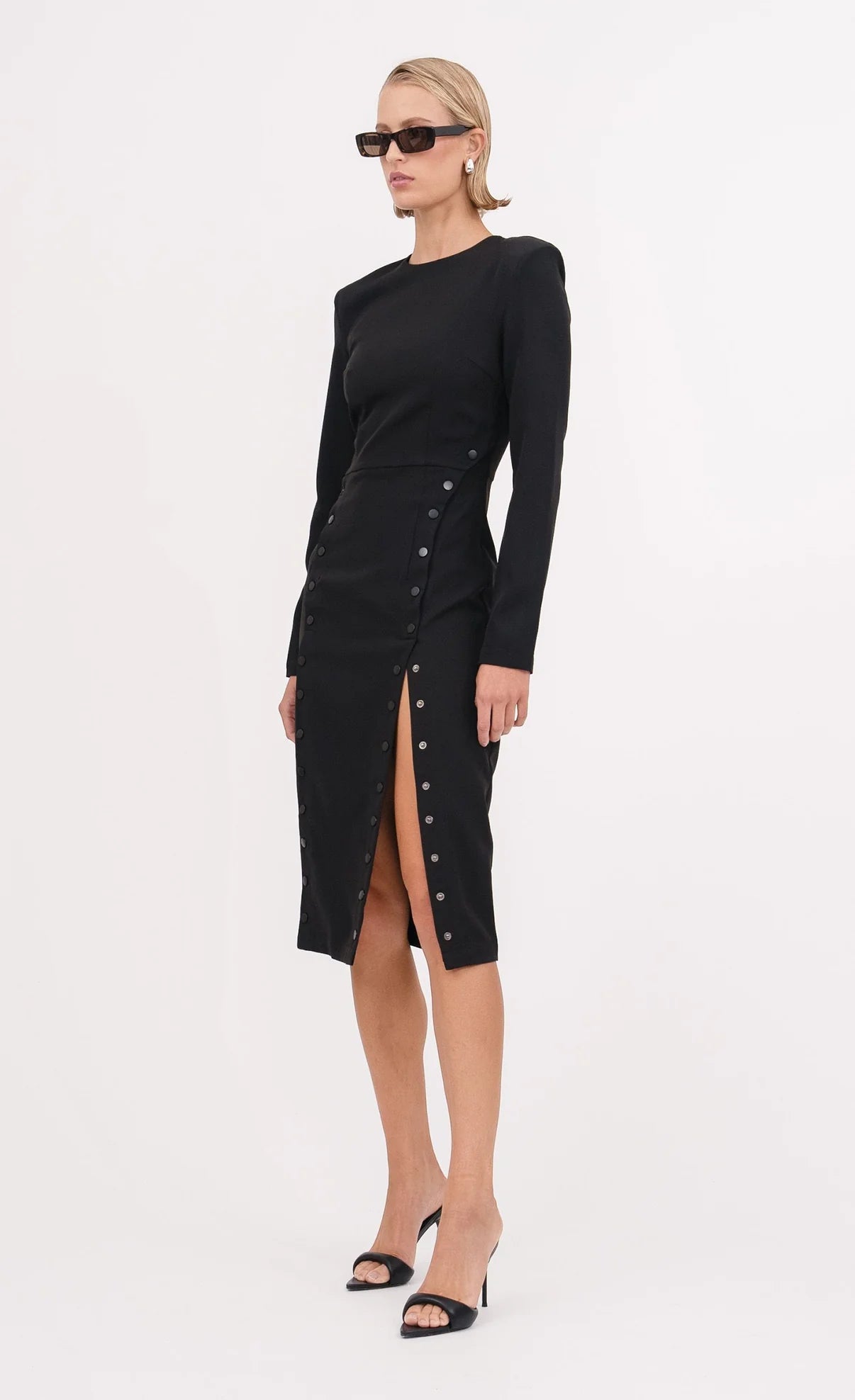 NONCHALANT Cora Dress Black