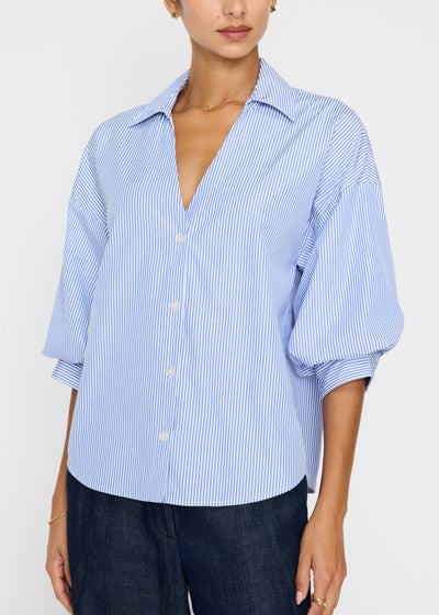 Brochu Walker Kate Shirt Blue Stripe