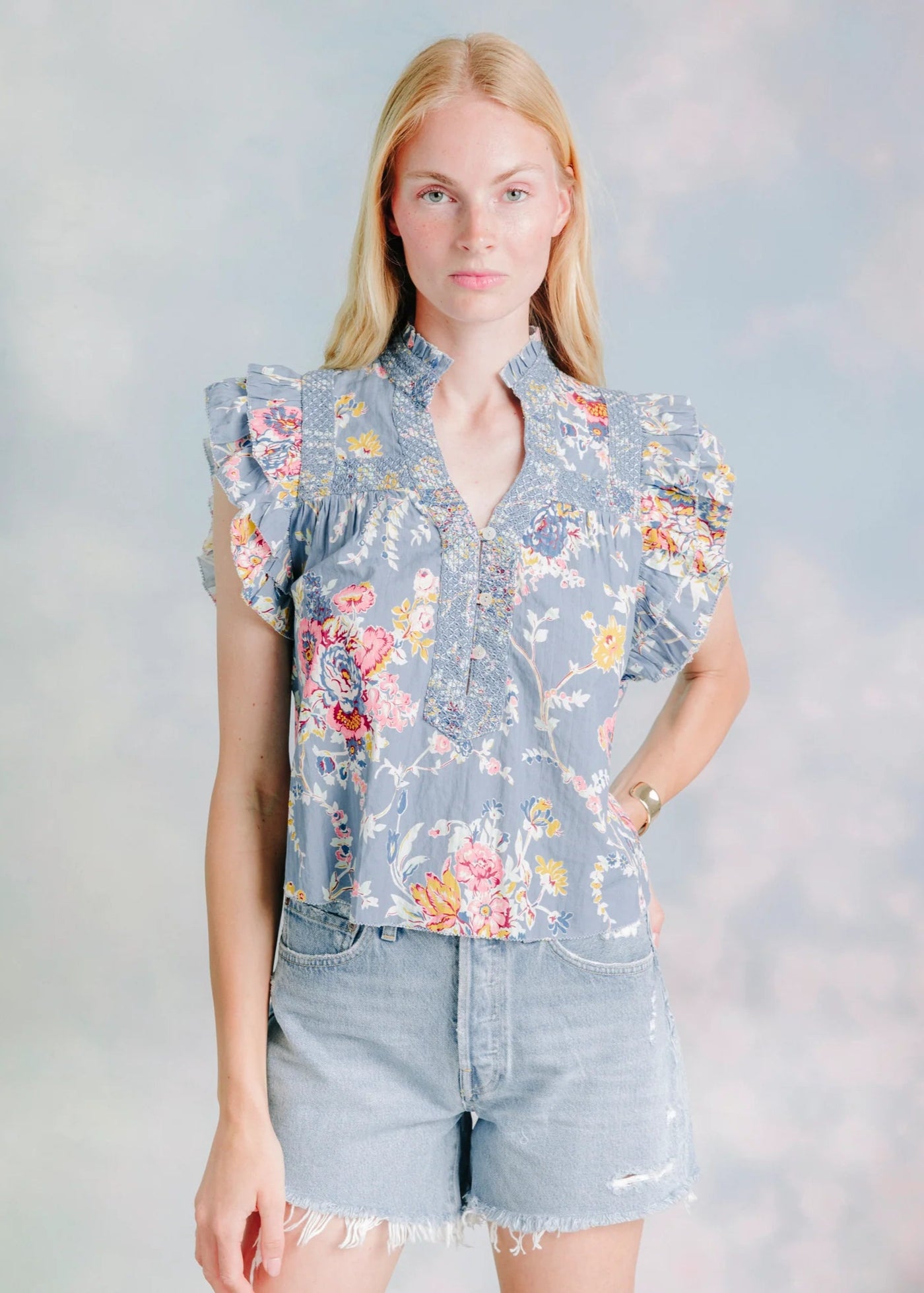 Love The Label Sara Top Powerscourt Garden Floral