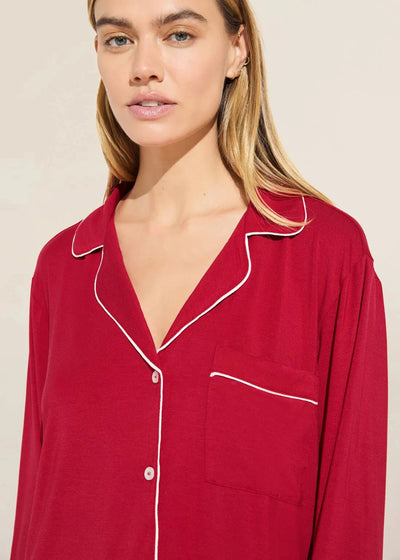 Eberjey Gisele Sleep Shirt - Red