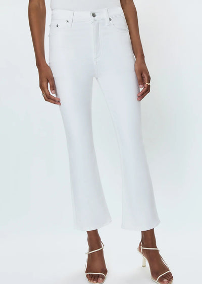 Pistola Lennon Crop Boot Pant White