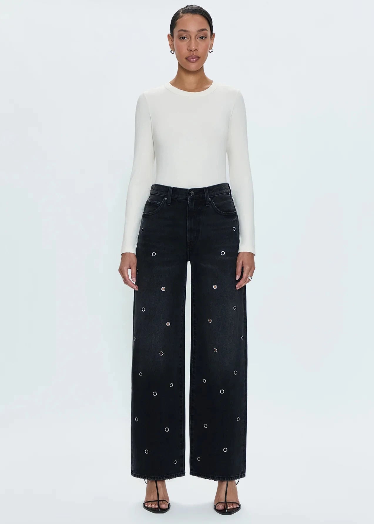 Pistola Hendrix High Rise Baggy Pants Glamour