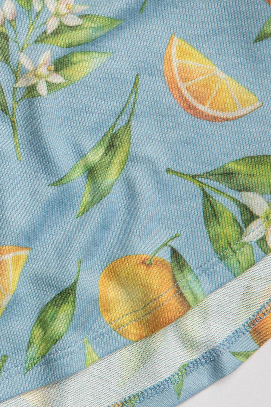 PJ Salvage Orange Juice Pj Set - Ice Blue