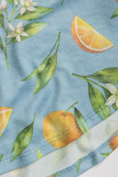 PJ Salvage Orange Juice Pj Set - Ice Blue