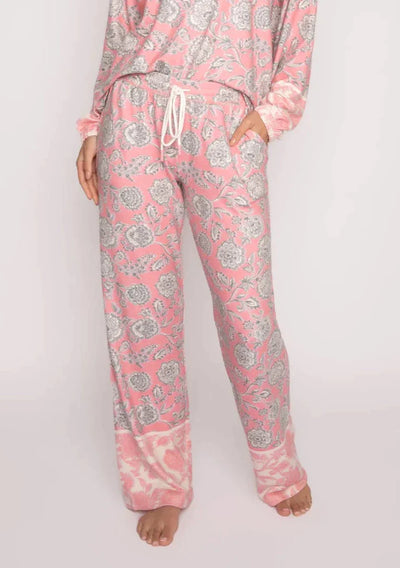 PJ Salvage Boho Chic Pants - Coral