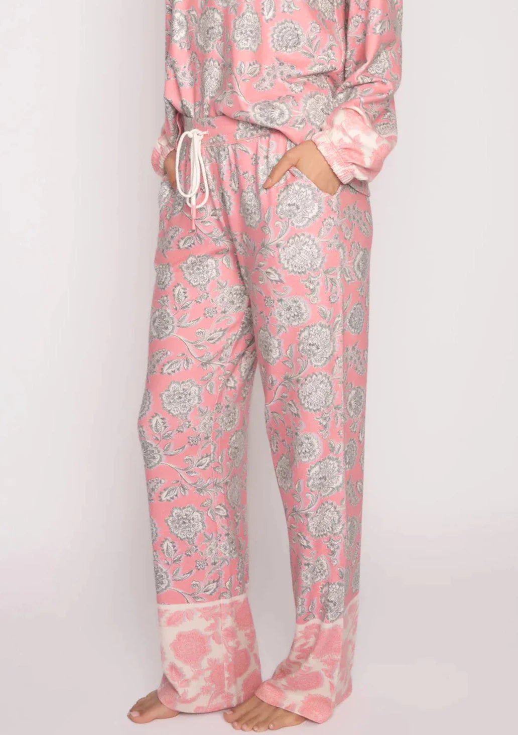 PJ Salvage Boho Chic Pants - Coral