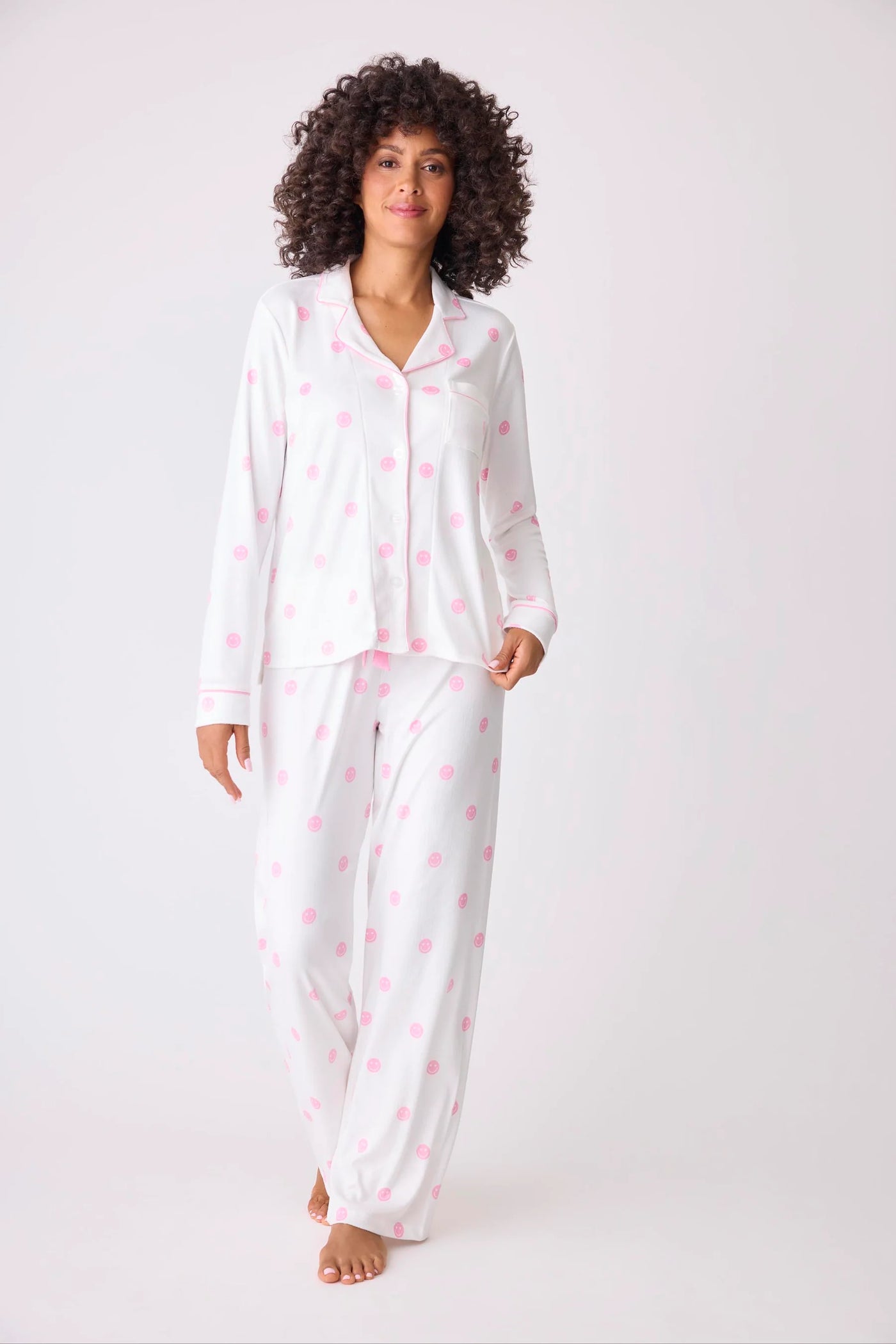 Pj Salvage Choose Happy Pj Set Ivory