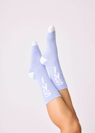 PJ Salvage Fun Socks Blue Whisper