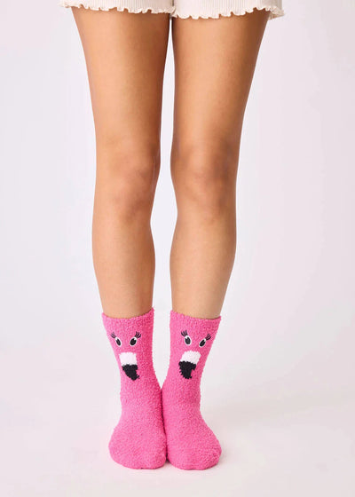 Pj Salvage Fun Socks Fuschia