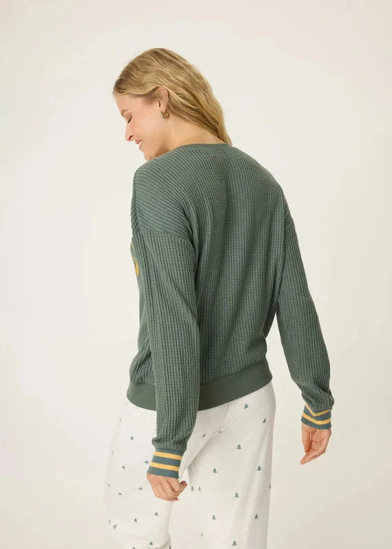 PJ Salvage The Great Outdoors Happiness L/S Sage