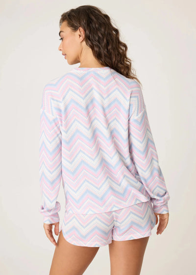 PJ Salvage Mountain Bound L/S Ivory