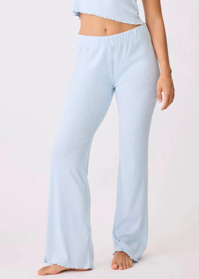 Pj Salvage Pointelle Hearts Pants