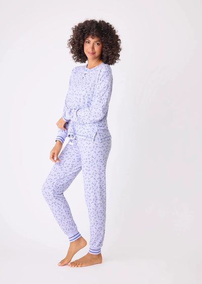 Pj Salvage Peace & Love Within Jammie Pant Lilac Ice