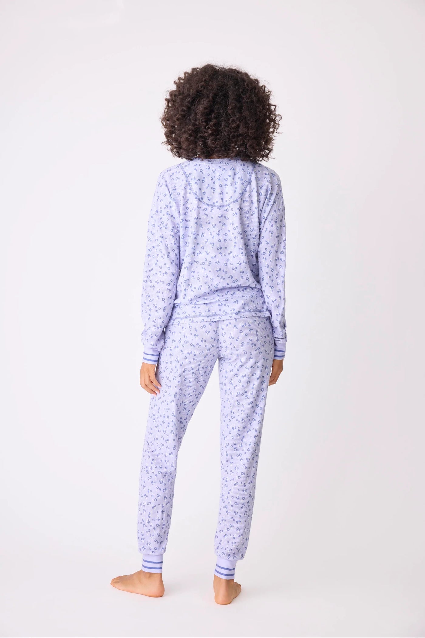 Pj Salvage Peace & Love Within Jammie Pant Lilac Ice