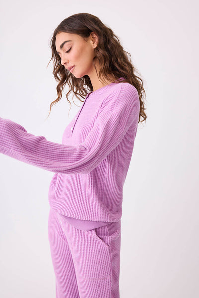 Pj Salvage Seeing Stripes L/S Lilac