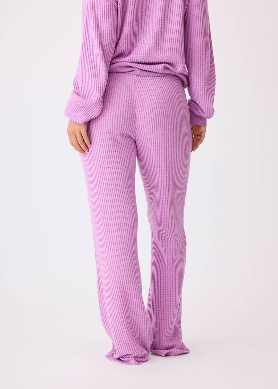 Pj Salvage Seeing Stripes Pants Lilac