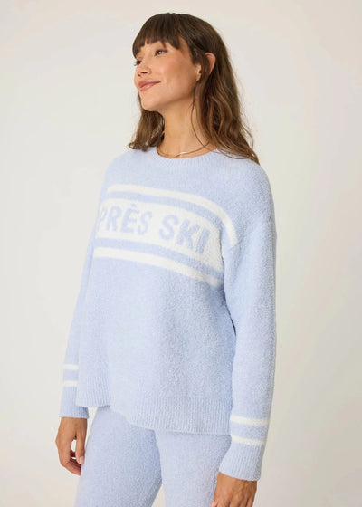 PJ Salvage Apres All Day Snuggle Sweater Blue Whisper