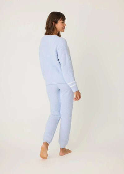 PJ Salvage Apres All Day Snuggle Sweater Blue Whisper