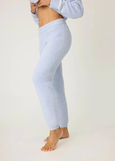 PJ Salvage Apres All Day Cozy Banded Pants Blue Whisper