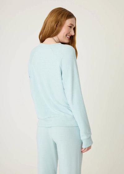 Pj Salvage Sunshine On My mind Long Sleeve Dusty Blue