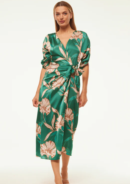 Misa Francesca Dress Green