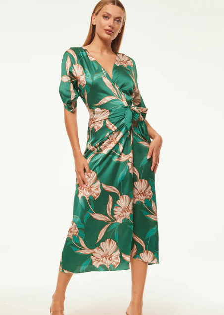 Misa Francesca Dress Green