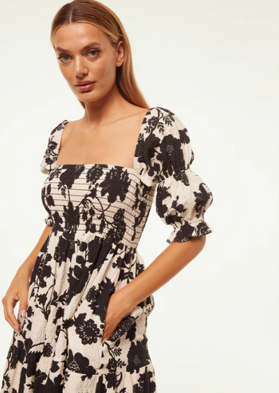 Misa Margarita Dress Black