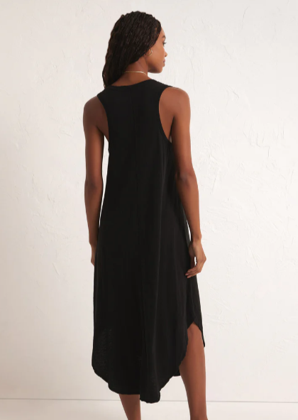 Z Supply The Reverie Slub Dress - Black