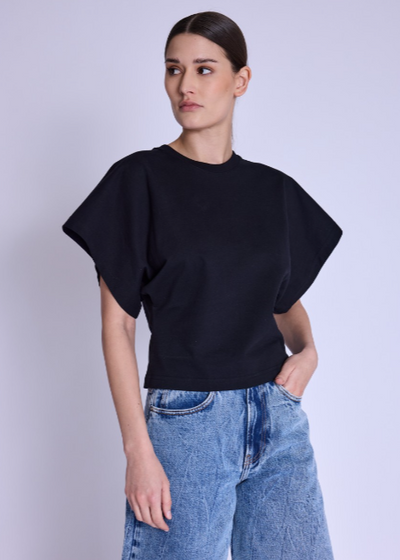 Berenice Kimono T-shirt Black