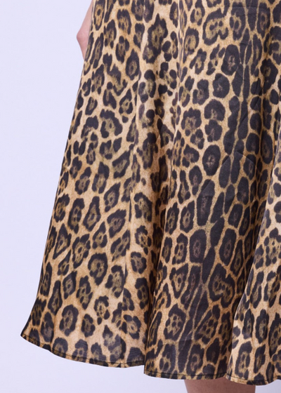 Bernice Paris Leopard Skirt